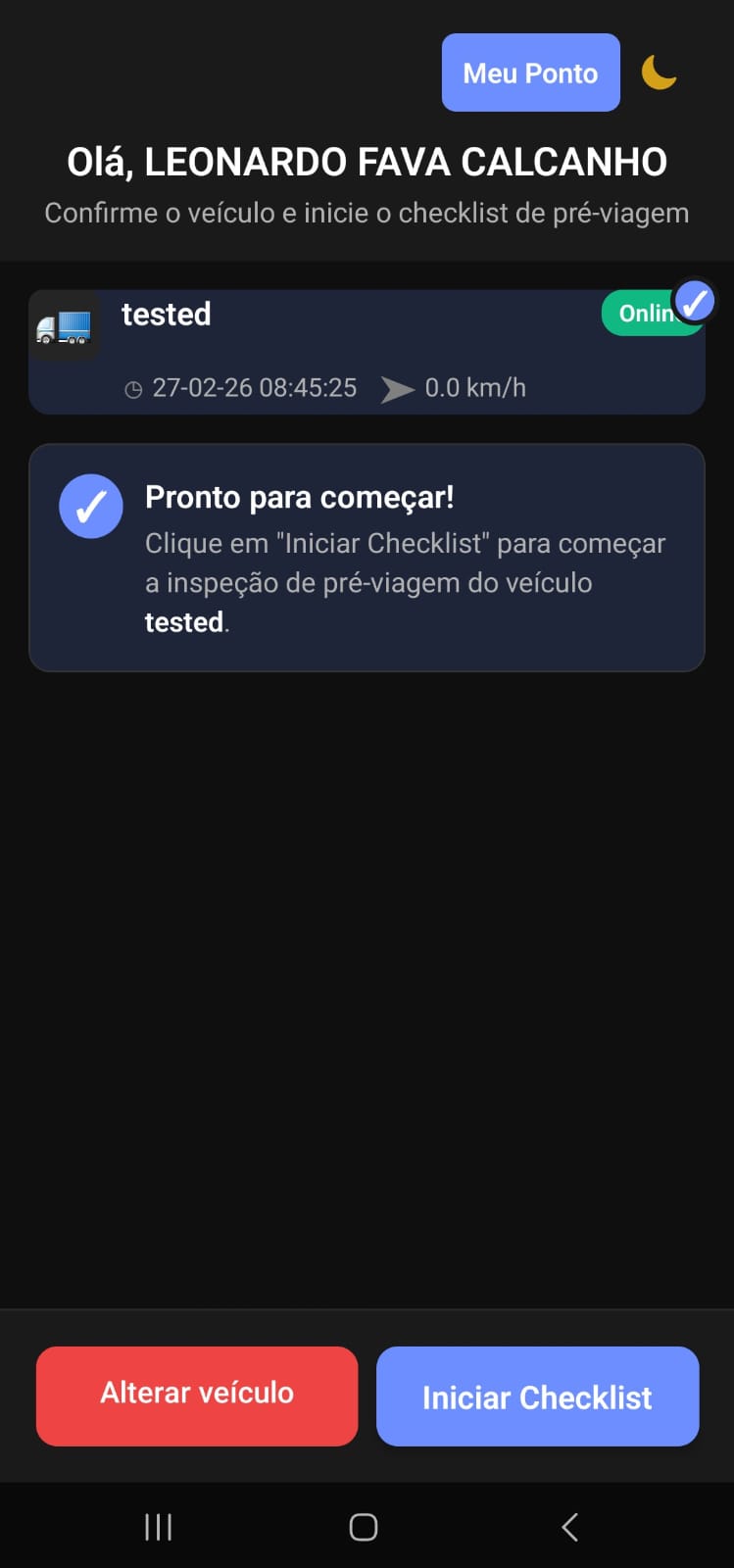 Seleção de Veículo